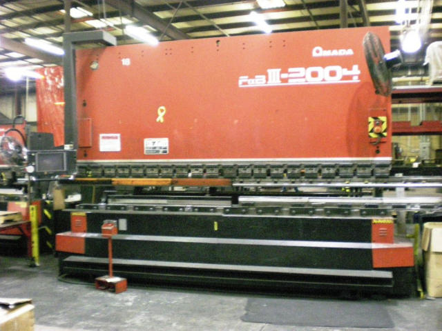 Amada FBD-2004NT, Machine ID: 4555